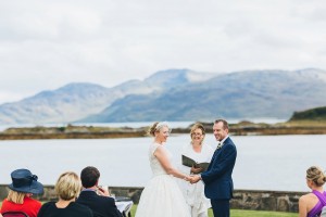 Handfasting ceremony Isle of Skye