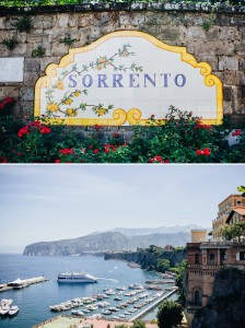 Views over the coast of Sorrento, Italy