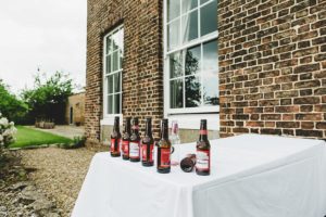 Drinks reception wedding Hornington Manor