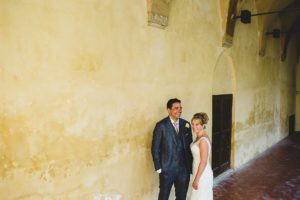 Bride and Groom Portrait Session at The Cloisters Sorrento
