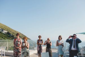 Wedding Guests at Relais Blu Sorrento