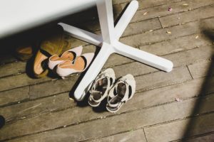 Wedding Guests Shoes on Dancefloor